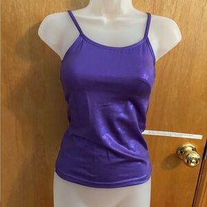 Balera Shimmering Purple Dance Top